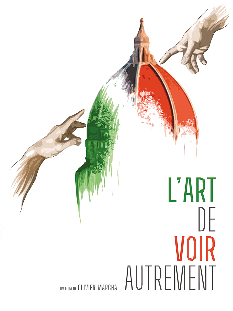 Affiche documentaire l'art de voir autrement de Olivier Marchal